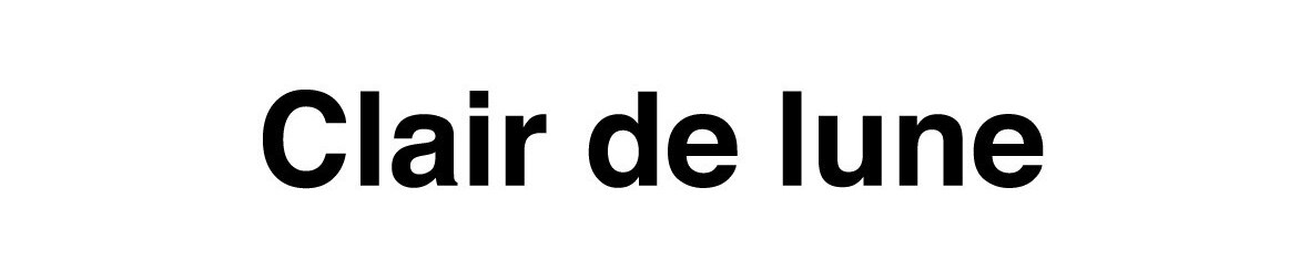 Clair de lune